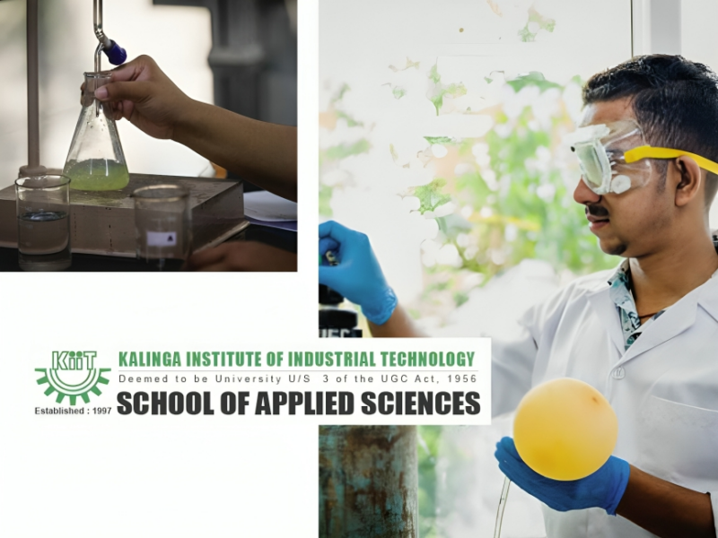 Photo collage of KIIT School of Applied Sciences